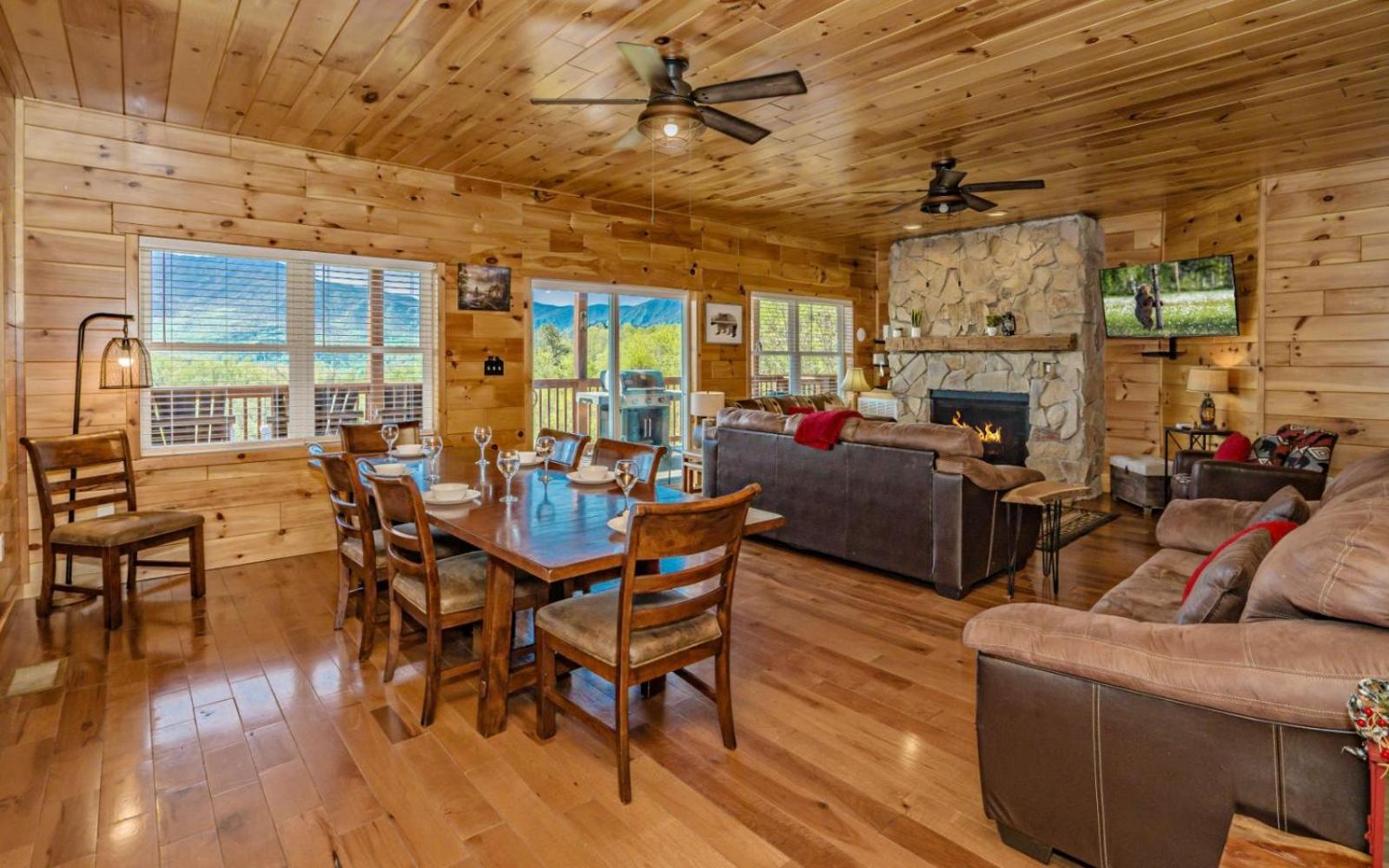 Beartastic Mountain View Lodge Gatlinburg Exteriör bild